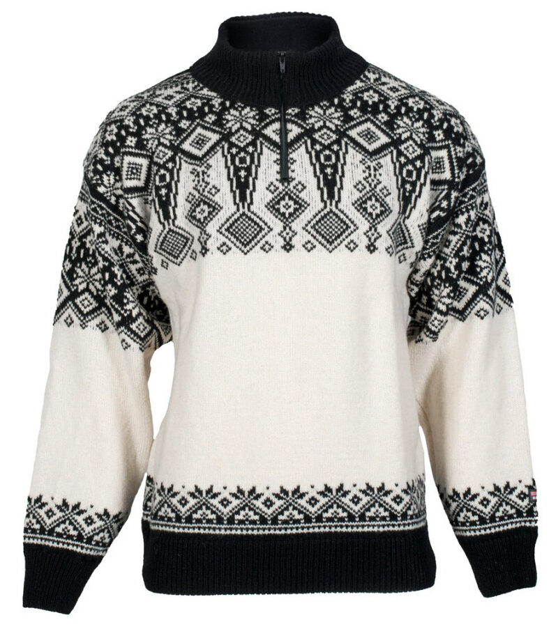 Norwegian wool sweater for women and men