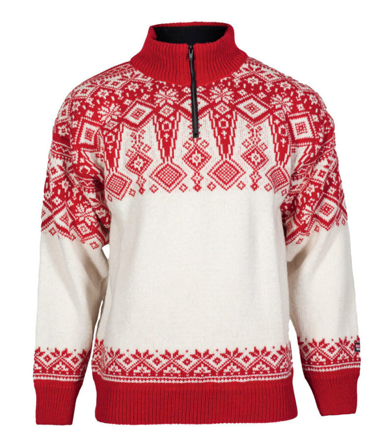 Norwegian wool sweater for women and men