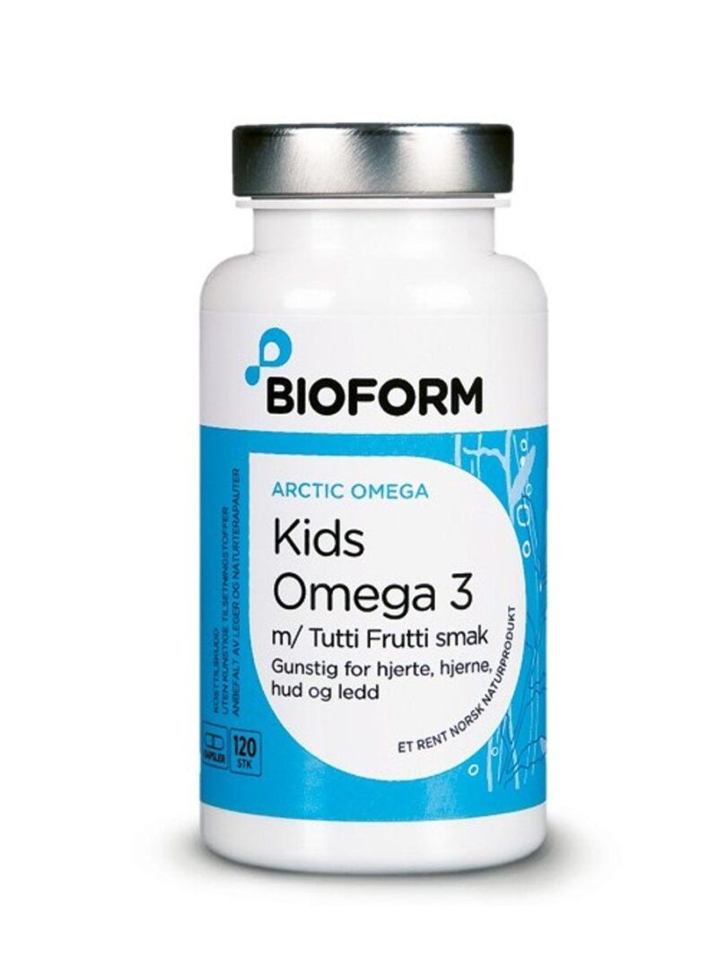 Kids ARCTIC Omega-3 med tutti-frutti smak