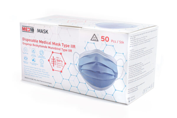 Engangs bruk munnbind 50-pack