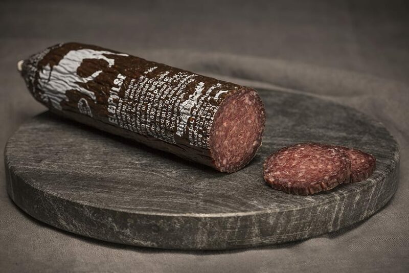 Elgpølse fra Innlandet