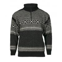 Norwegian wool sweater traditional design