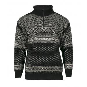 Norwegian wool sweater traditional design