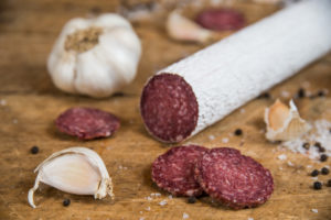 hvitløkspølse fra svindland