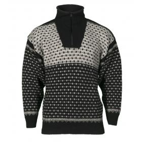 Norwegian wool sweater for women and men