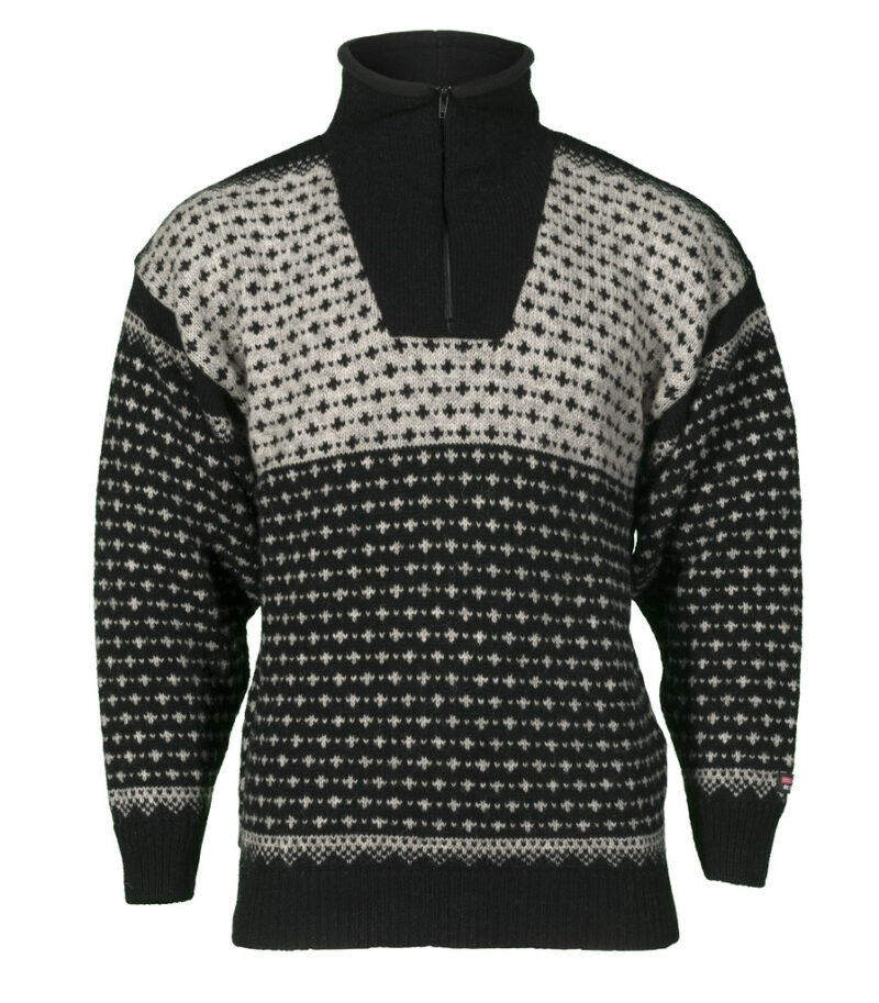 Norwegian wool sweater for women and men